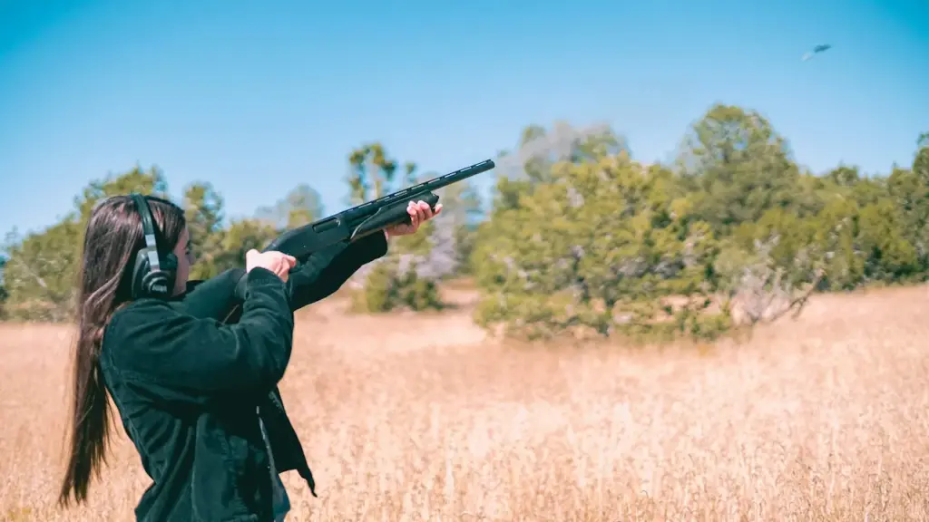 Girl in Shooting Range 