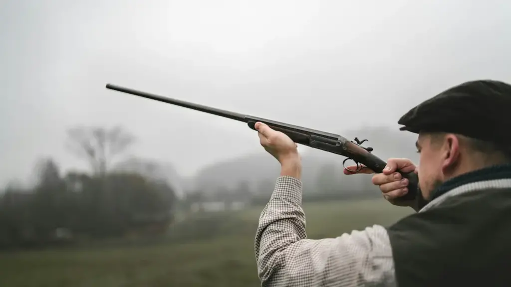 Man Holding a Gun 